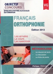 Capa do artigo Objectif Concours Orthophonie Edition 2013