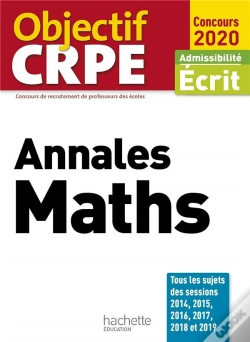 Capa do artigo Objectif Crpe Annales Maths 2020