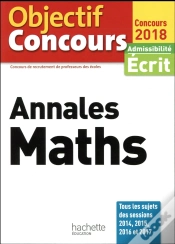 Capa do artigo Objectif Crpe Annales Maths