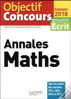 Capa do artigo Objectif Crpe Annales Maths
