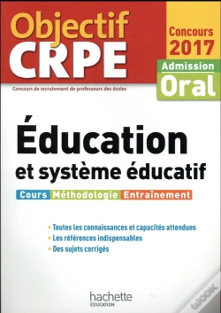 Capa do artigo Objectif Crpe Education Et Systeme Educatif - 2017