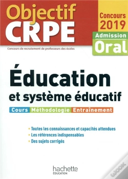 Capa do artigo Objectif Crpe Education Et Systeme Educatif 2019
