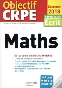 Capa do artigo Objectif Crpe En Fiches Maths - 2018