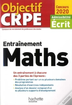 Capa do artigo Objectif Crpe Entrainement En Maths 2020