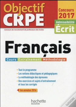 Capa do artigo Objectif Crpe Francais - 2017
