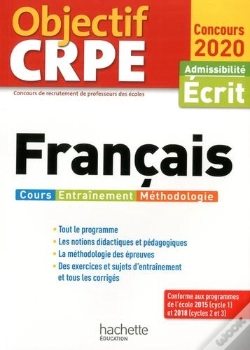 Capa do artigo Objectif Crpe Francais 2020