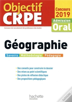Capa do artigo Objectif Crpe Geographie 2019