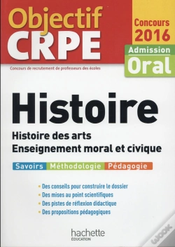 Capa do artigo Objectif Crpe Histoire - 2016