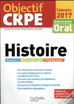 Capa do artigo Objectif Crpe Histoire - 2017