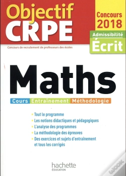 Capa do artigo Objectif Crpe Maths - 2018