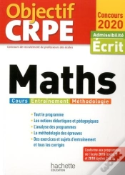 Capa do artigo Objectif Crpe Maths 2020