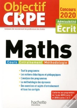 Capa do artigo Objectif Crpe Maths 2020