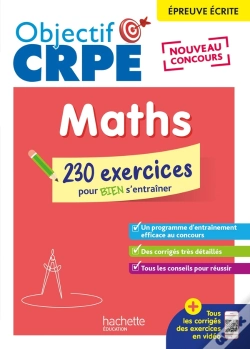 Capa do artigo Objectif Crpe Tome 22 : Je M'Entraîne Avec Des Exercices De Maths
