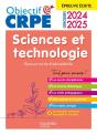 Objectif Crpe Tome 22 : Sciences Et Technologie ; Épreuve Écrite D'Admissibilité (Édition 2024/2025) - Preview