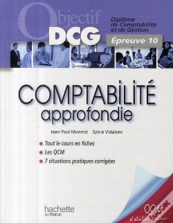 Capa do artigo Objectif Dcg ; Comptabilité Approfondie