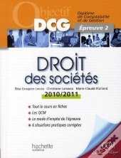 Objectif Dcg ; Droit Des Sociétés (Édition 2010/2011)