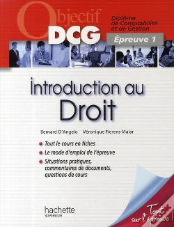 Capa do artigo Objectif Dcg ; Introduction Au Droit