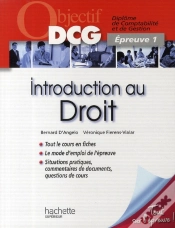Capa do artigo Objectif Dcg ; Introduction Au Droit