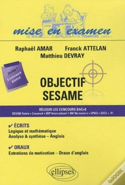 Capa do artigo Objectif Sesame. Toutes Matières - Un Volume