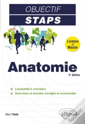 Capa do artigo Objectif Staps ; Anatomie (2e Édition)