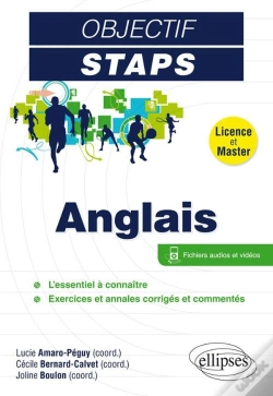 Capa do artigo Objectif Staps ; Anglais