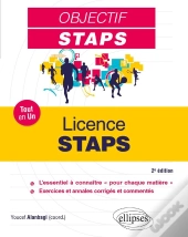 Objectif Staps ; Tout-En-Un Staps ; Licence Staps (2e Édition)
