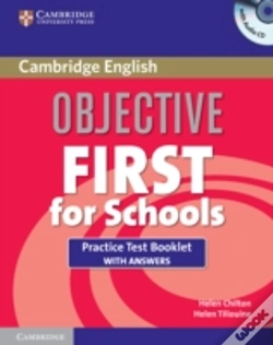 Capa do artigo Objective First For Schools Practice Test Booklet With Answers And Audio Cd