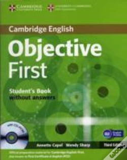 Capa do artigo Objective First Student'S Book Without Answers With Cd-Rom