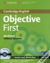 Capa do artigo Objective First Workbook Without Answers With Audio Cd