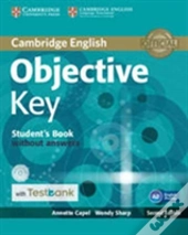 Objective Key Student'S Book Without Answers With Cd-Rom With Testbank