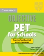 Capa do artigo Objective Pet For Schools Practice Test Booklet Without Answers