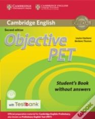 Objective Pet Student'S Book Without Answers With Cd-Rom With Testbank
