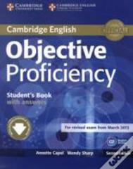 Objective Proficiency Student'S Book With Answers With Downloadable Software