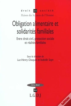 Capa do artigo Obligation Alimentaire Et Solidarite Familiales
