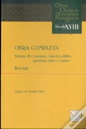 Capa do artigo Obra Completa - Volume II - Cantatas, Canções, Idílios, Odes...