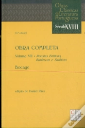 Capa do artigo Obra Completa Volume VII - Bocage