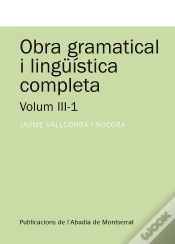 Capa do artigo Obra Gramatical I Lingüística Completa, Volum 3-1