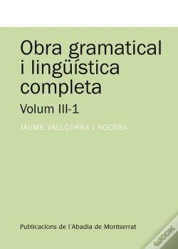 Capa do artigo Obra Gramatical I Lingüística Completa, Volum 3-1