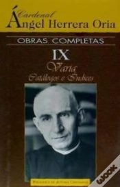 Capa do artigo Obras Completas De Ángel Herrera Oria. Ix: Varia. Catálogos E Índices