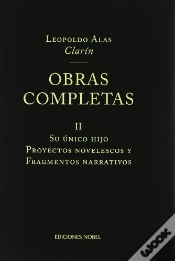 Capa do artigo Obras Completas De Clarín Ii. Su Único Hijo
