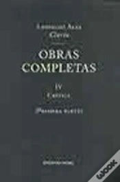 Capa do artigo Obras Completas De Clarín Iv. Crítica (1º Vol.)
