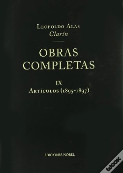 Capa do artigo Obras Completas De Clarín Ix. Artículos 1895-1897