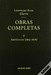 Capa do artigo Obras Completas De Clarín V. Artículos 1875-1878