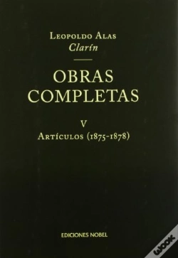 Capa do artigo Obras Completas De Clarín V. Artículos 1875-1878