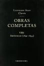 Obras Completas De Clarín Viii. Artículos 1891-1894 - Preview