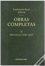 Capa do artigo Obras Completas De Clar¡N X. Art¡Culos 1898-1901