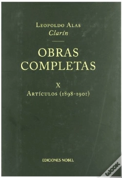 Capa do artigo Obras Completas De Clar¡N X. Art¡Culos 1898-1901