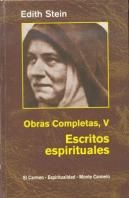 Obras Completas, Tomo V. Esctritos Espirituales *Ed. Espiritualidad