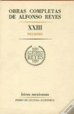 Capa do artigo Obras Completas Vol.23 (Alfonso Reyes) 