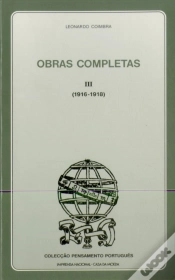 Capa do artigo Obras Completas - Volume III (1916-1918)